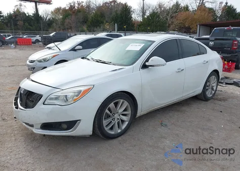 2014 Buick Regal Turbo/E-Assist Premium I from USA, damaged, VIN 2G4GN5EX7E9268636